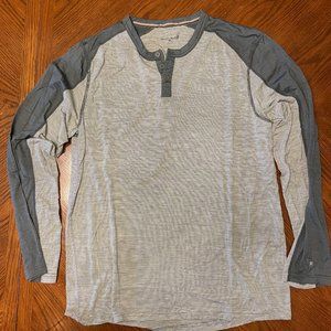 Smartwool Men's Henley L/S Shirt, Sz M, EUC